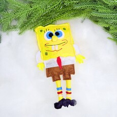 Silk Road Bizaar Spongebob Ornament, Felt