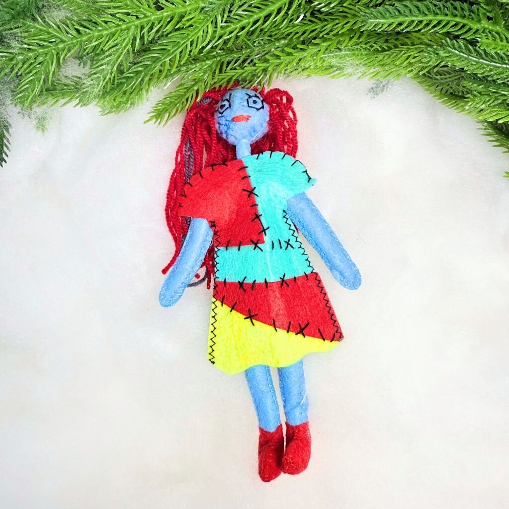 Silk Road Bizaar Sally Ornament, Felt