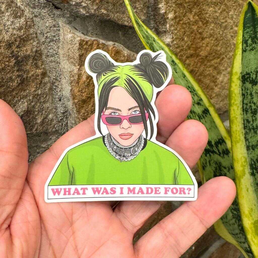 The Found Billie Eilish What Was I Made For Sticker