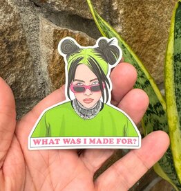 The Found Billie Eilish What Was I Made For Sticker