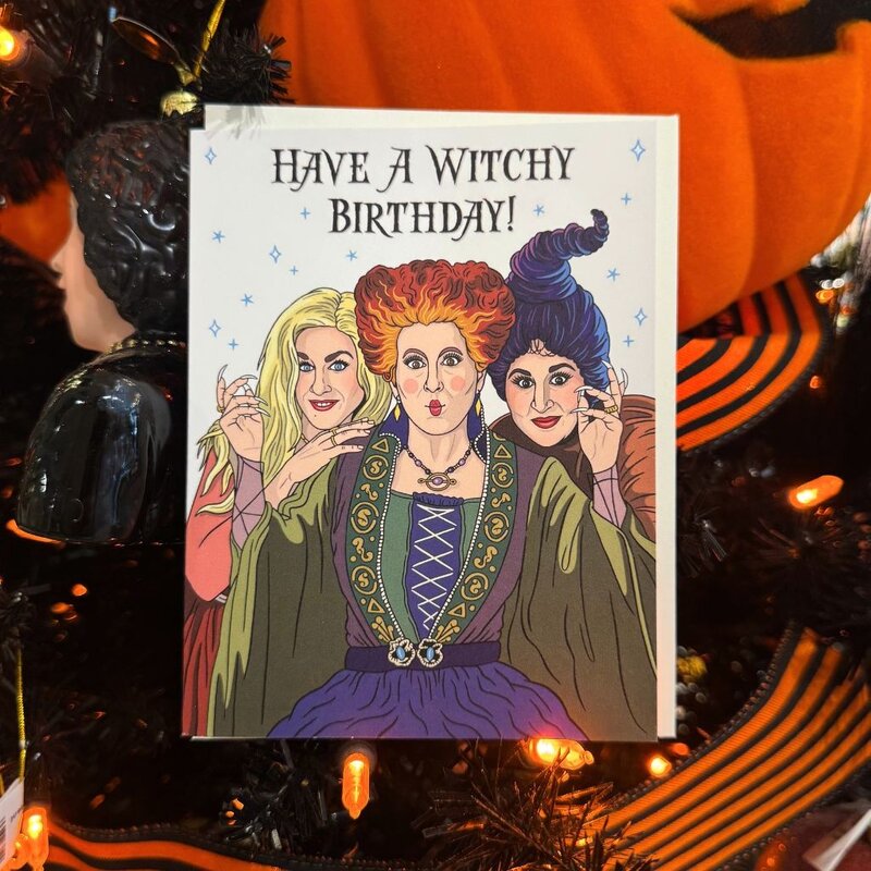 The Found Have a Witchy Birthday Hocus Pocus Card