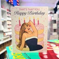 The Found Sabrina That's That You Birthday Card