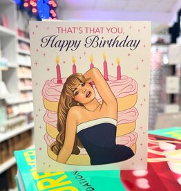 The Found Sabrina That's That You Birthday Card