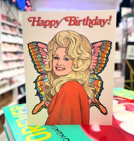 The Found Dolly 70s Butterfly Birthday Card