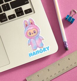 The Found Labubu Hangry Sticker