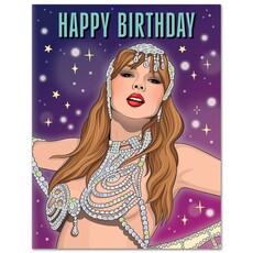 The Found Showgirl Era Taylor Swift Birthday Card