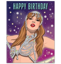 The Found Showgirl Era Taylor Swift Birthday Card