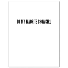 The Found Showgirl Era Taylor Swift Birthday Card