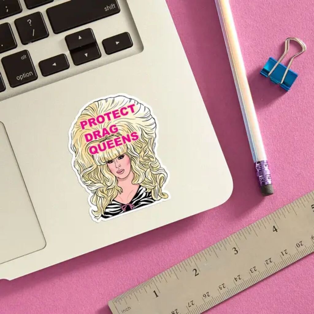 The Found Protect Drag Queens Sticker