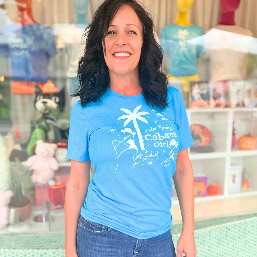 printful Palm Springs Cabana Girl Unisex Tee