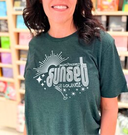 printful Palm Springs Sunset Lounge Graphic Tee