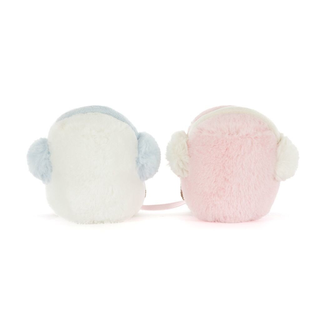Jellycat Amuseables Toastie Pink and White Marshmallows