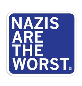 RAYGUN Nazis Are the Worst Sticker