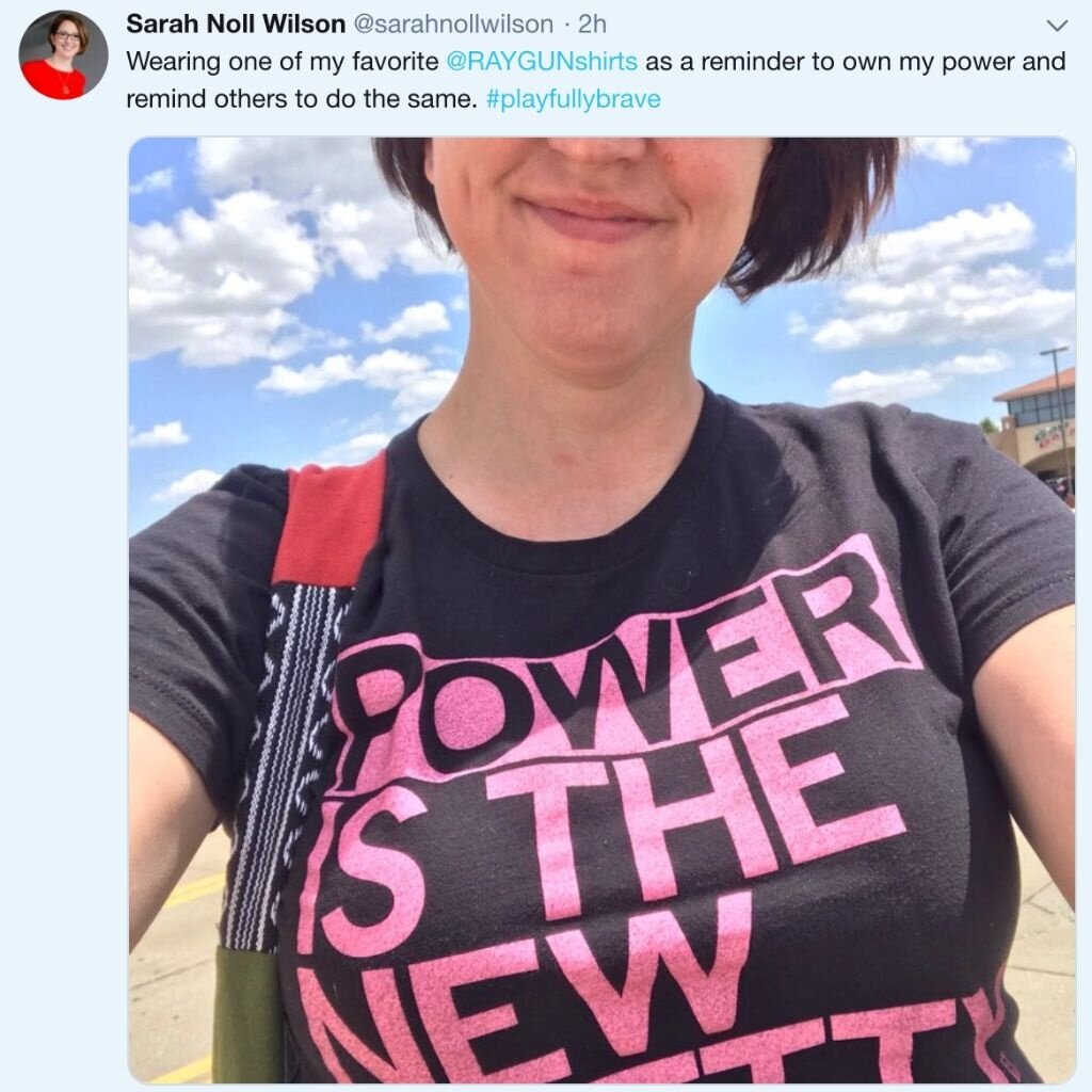 RAYGUN Power Is the New Pretty T-Shirt