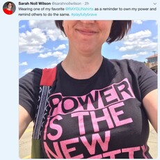 RAYGUN Power Is the New Pretty T-Shirt