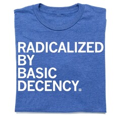 RAYGUN Radicalized By Basic Decency T-Shirt