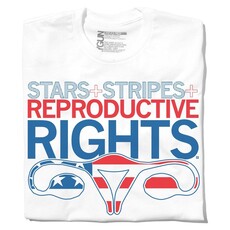 RAYGUN Stars Stripes and Reproductive Rights T-Shirt