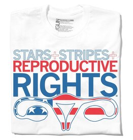 RAYGUN Stars Stripes and Reproductive Rights T-Shirt