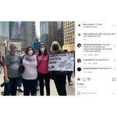 RAYGUN Stars Stripes and Reproductive Rights T-Shirt