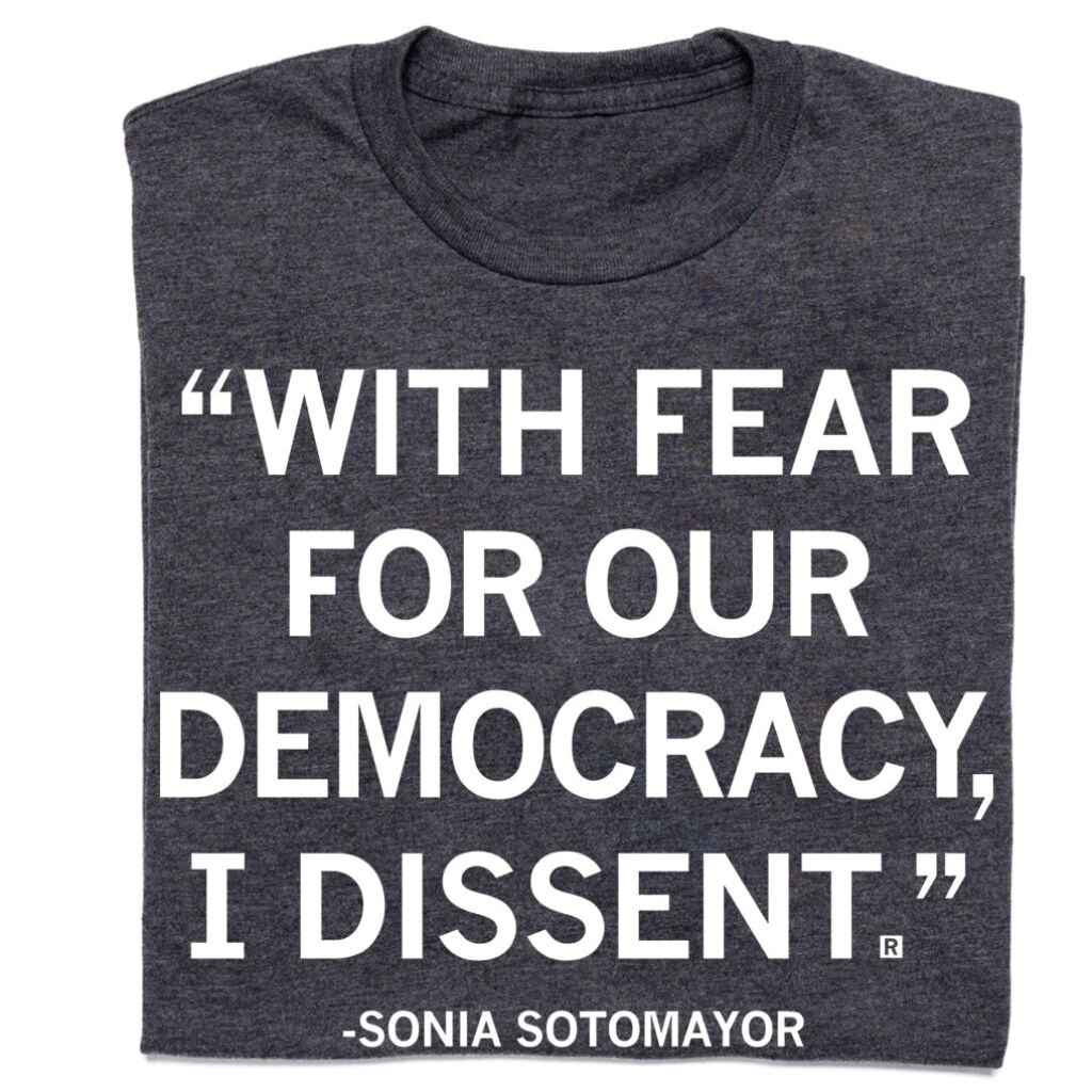 RAYGUN With Fear For Our Democracy T-Shirt