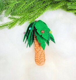 Silk Road Bizaar Palm Tree Ornament, Felt