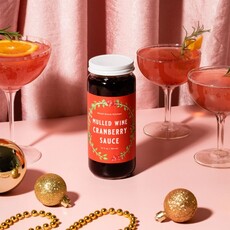 Wood Stove Kitchen Mulled Wine Cranberry Sauce