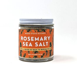 Wood Stove Kitchen Rosemary Sea Salt