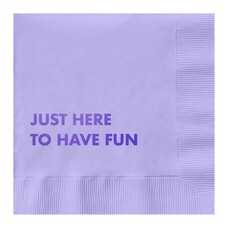 Pretty Alright Goods Here To Have Fun Cocktail Napkin