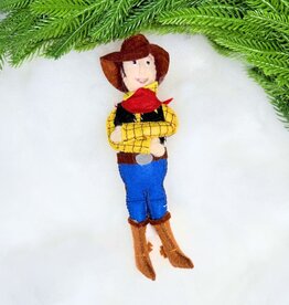Silk Road Bizaar Woody Ornament, Felt