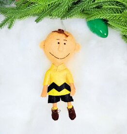 Silk Road Bizaar Charlie Brown Ornament, Felt