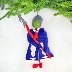 Silk Road Bizaar Wicked Witch's Guard Ornament