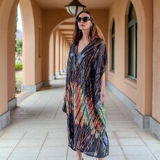 Jennafer Grace Midnight Lotus Caftan