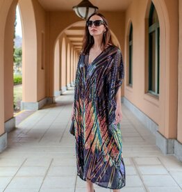 Jennafer Grace Midnight Lotus Caftan