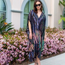 Jennafer Grace Midnight Lotus Caftan
