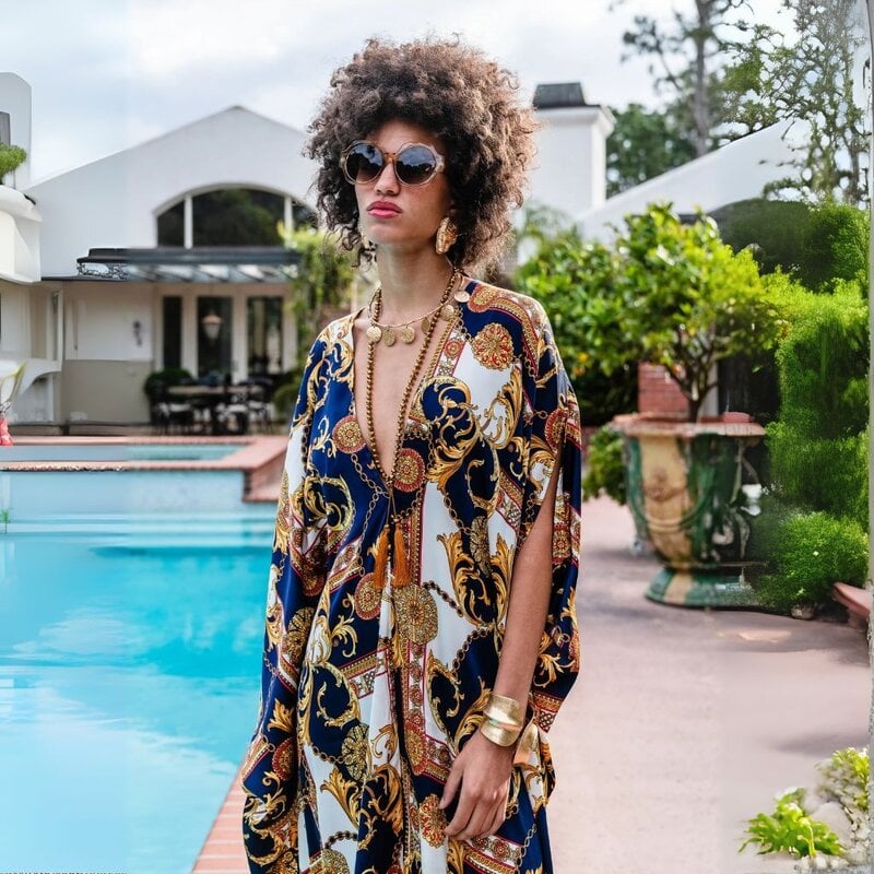 Jennafer Grace Voglia Nautica Caftan