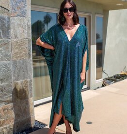 Jennafer Grace Disco Envy Sequin Caftan