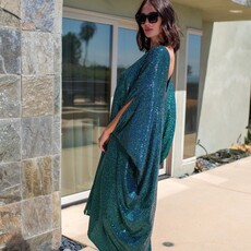 Jennafer Grace Disco Envy Sequin Caftan