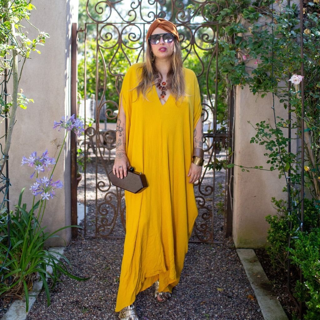 Jennafer Grace Saffron Caftan