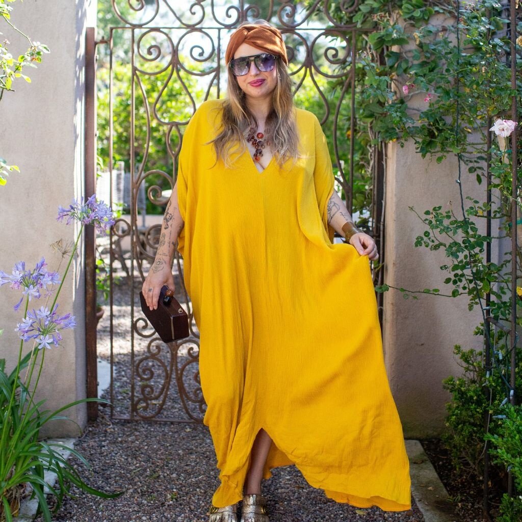 Jennafer Grace Saffron Caftan