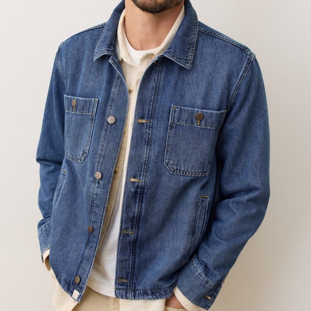 Marine Layer Patrick Denim Overshirt
