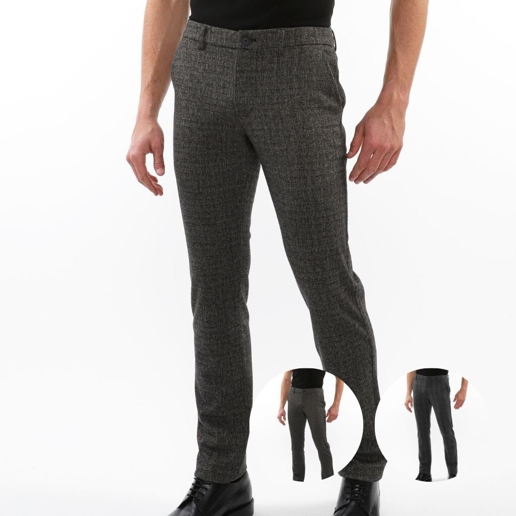 Postmarc FLCAP25  Stretch Knit Tailored Pants 3303