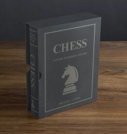 WS Game Company Chess Vintage Bookshelf Edition