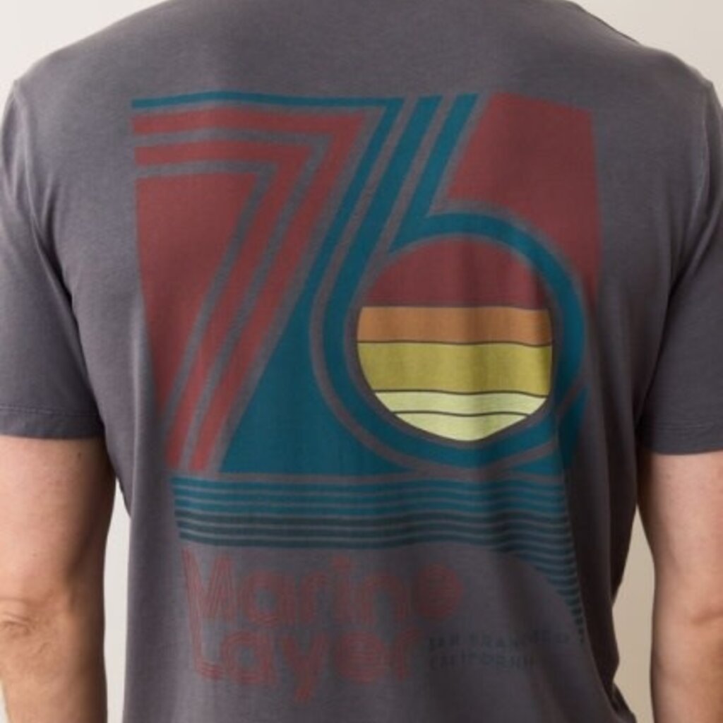 Marine Layer Signature Crew Graphic Tee