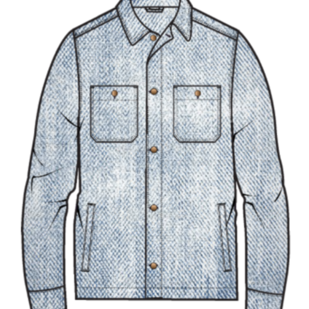 Marine Layer Patrick Denim Overshirt