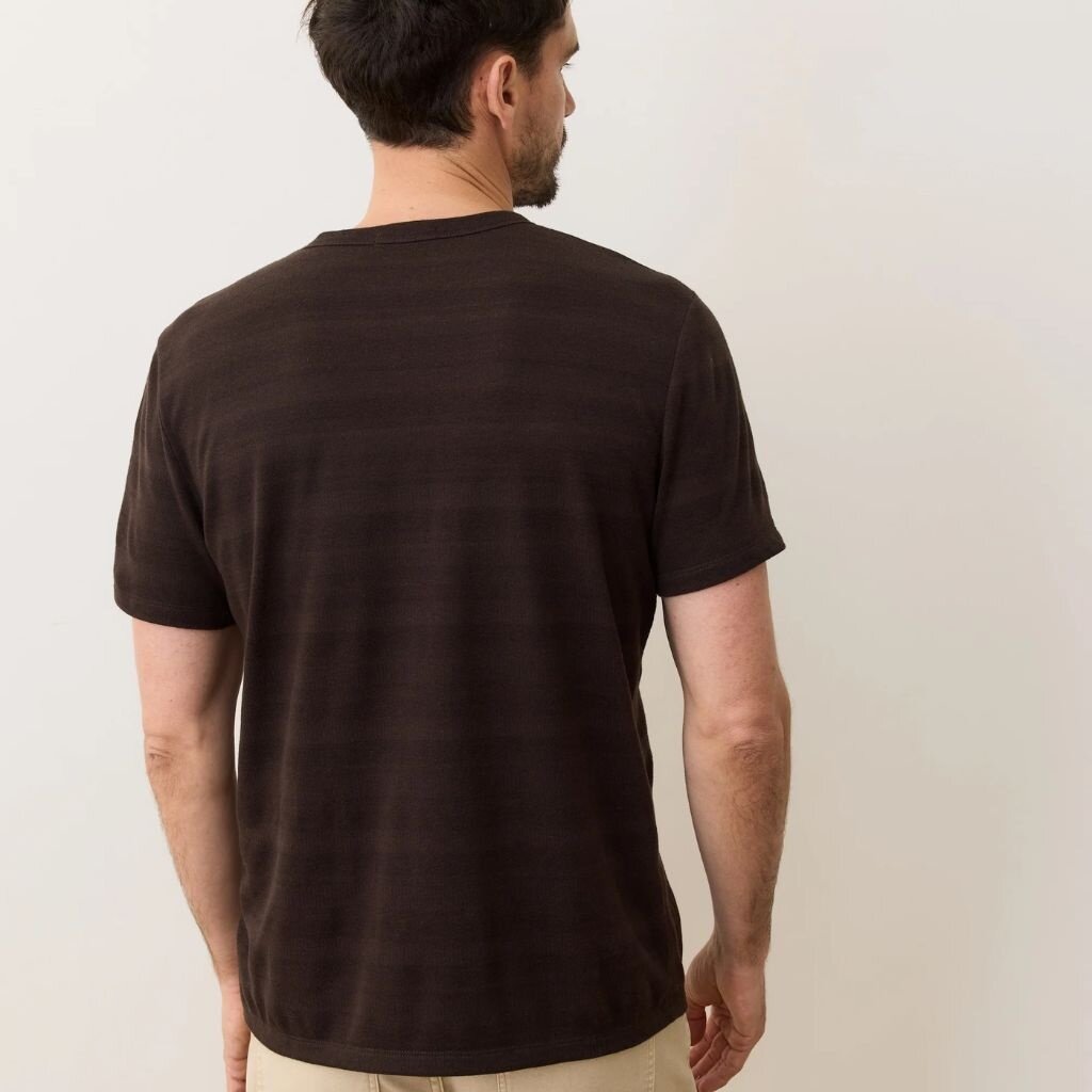 Marine Layer Signature Jacquard Crew Tee
