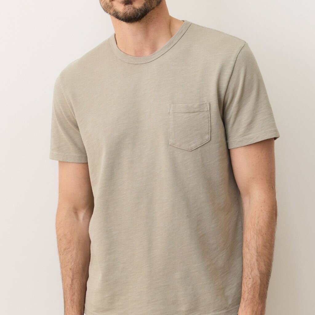 Marine Layer Relaxed Heavy Slub Pocket Tee