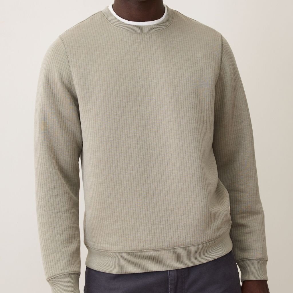 Marine Layer Corbet Quilted Crewneck