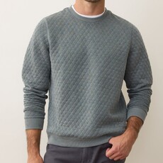 Marine Layer Corbet Quilted Crewneck