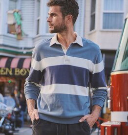 Marine Layer Sueded Rugby Polo