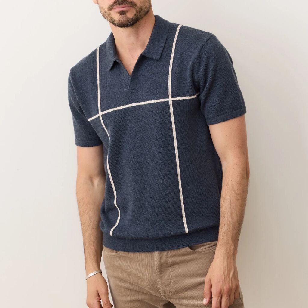 Marine Layer Cliff Sweater Polo
